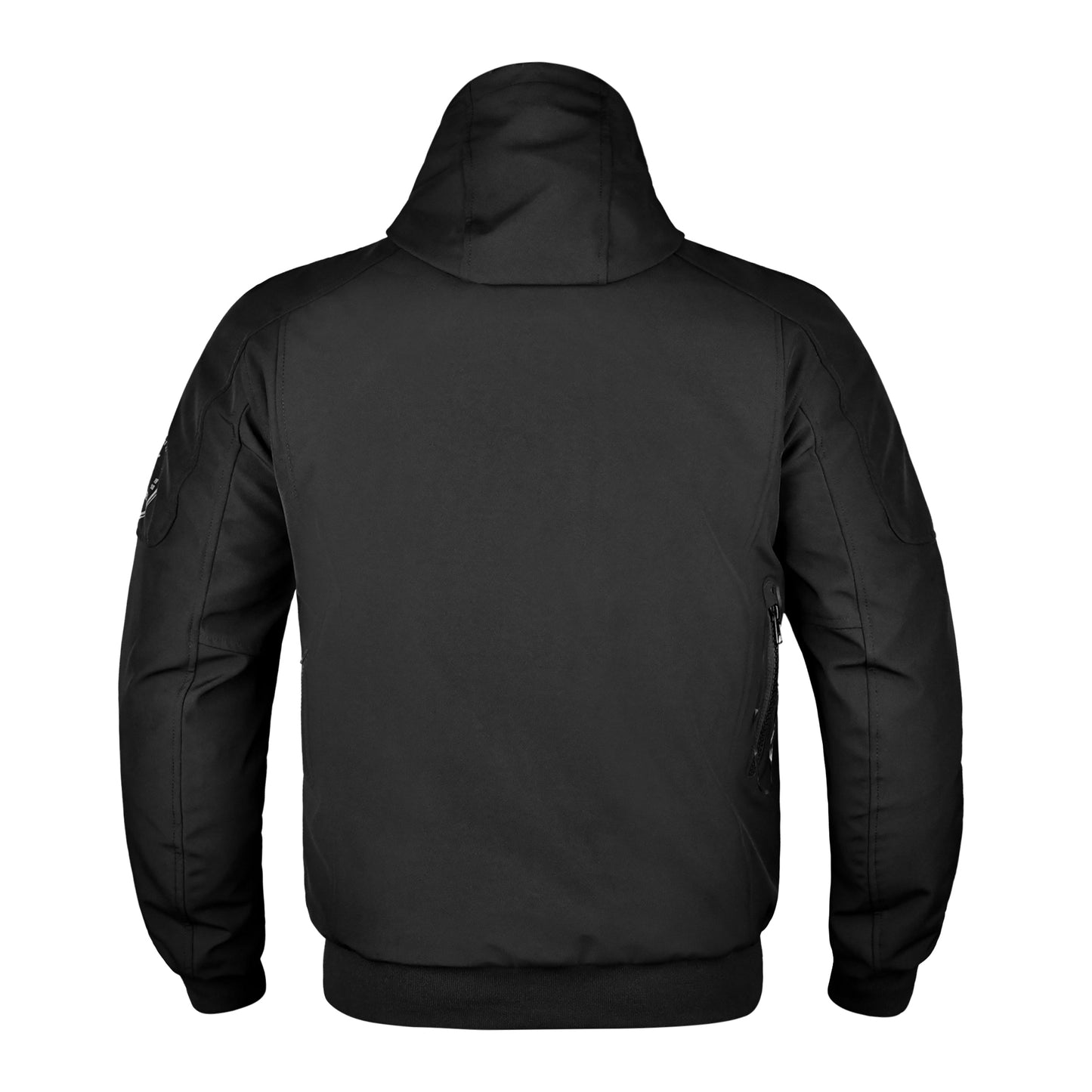 Softshell Cordura Armored Motorcycle Waterproof Bomber w/t CE Level 1 armor WCL Helmet