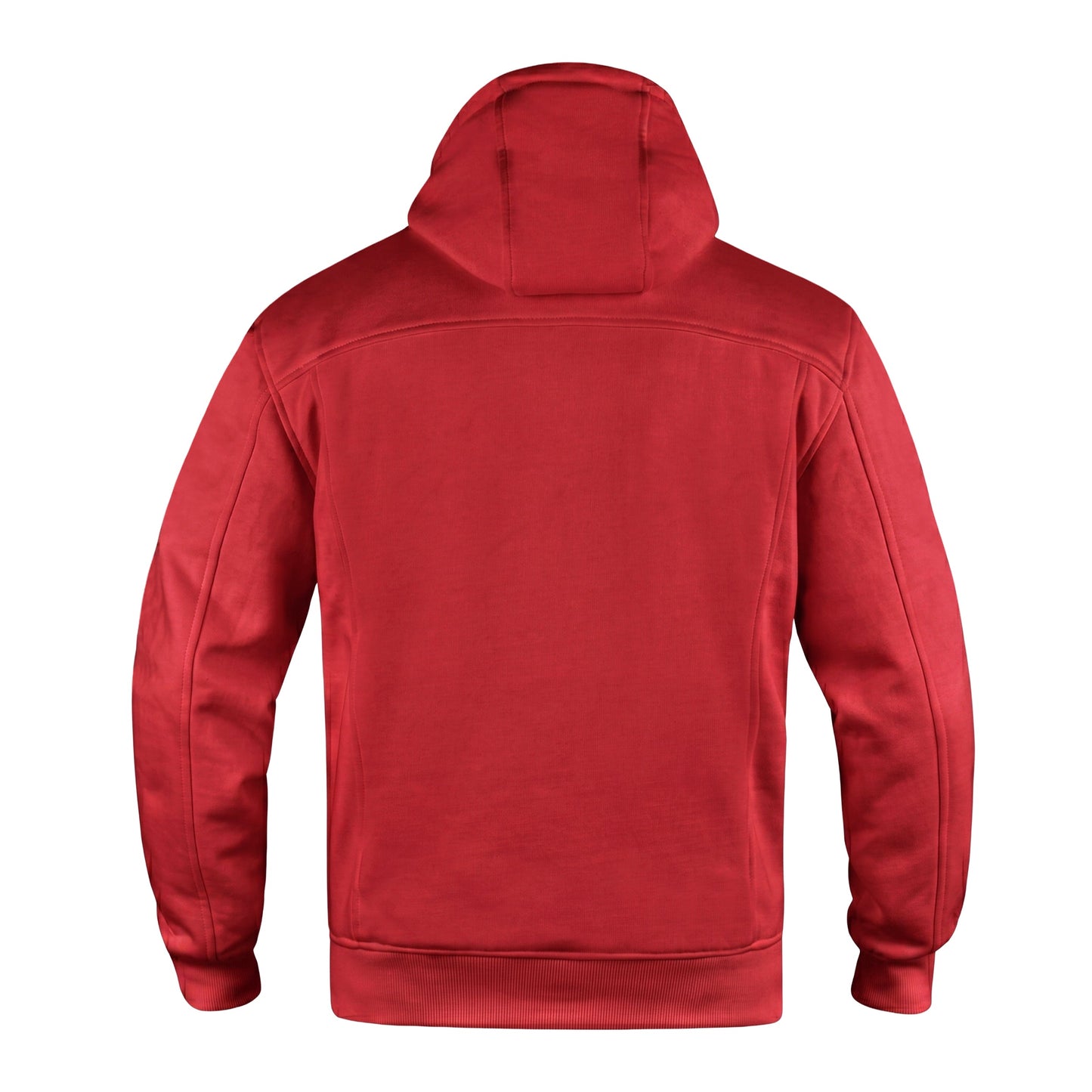 WCL Zippered Armoured Kevlar Lined Motorcycle Riding Hoodie w/t CE Level 1 Armor - White WCL Helmet