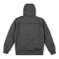 WCL Zippered Armoured Kevlar Lined Motorcycle Riding Hoodie w/t CE Level 1 Armor - Charcoal
