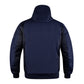 Softshell Cordura Armored Motorcycle Mesh Hoodie w/t CE Level 1 armor - White WCL Helmet