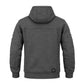 WCL Zippered Armoured Kevlar Lined Motorcycle Riding Hoodie w/t CE Level 1 Armor - Charcoal