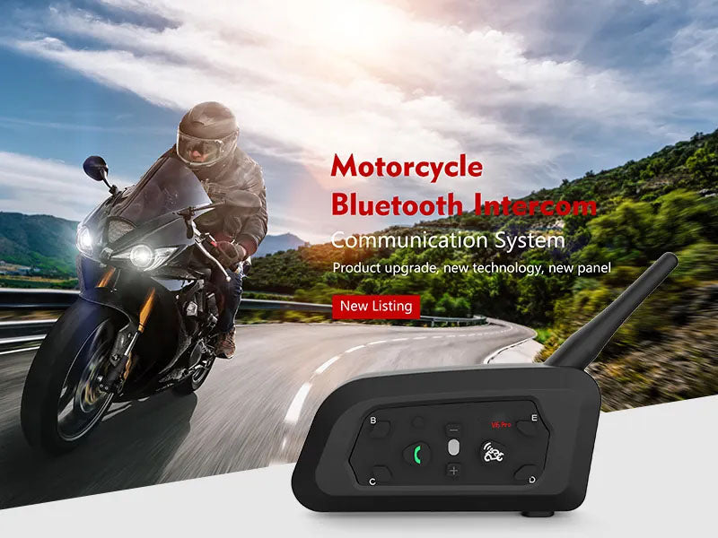 Motorcycle Waterproof Wireless Bluetooth System