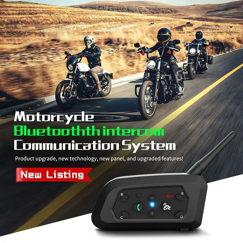 Motorcycle Waterproof Wireless Bluetooth System