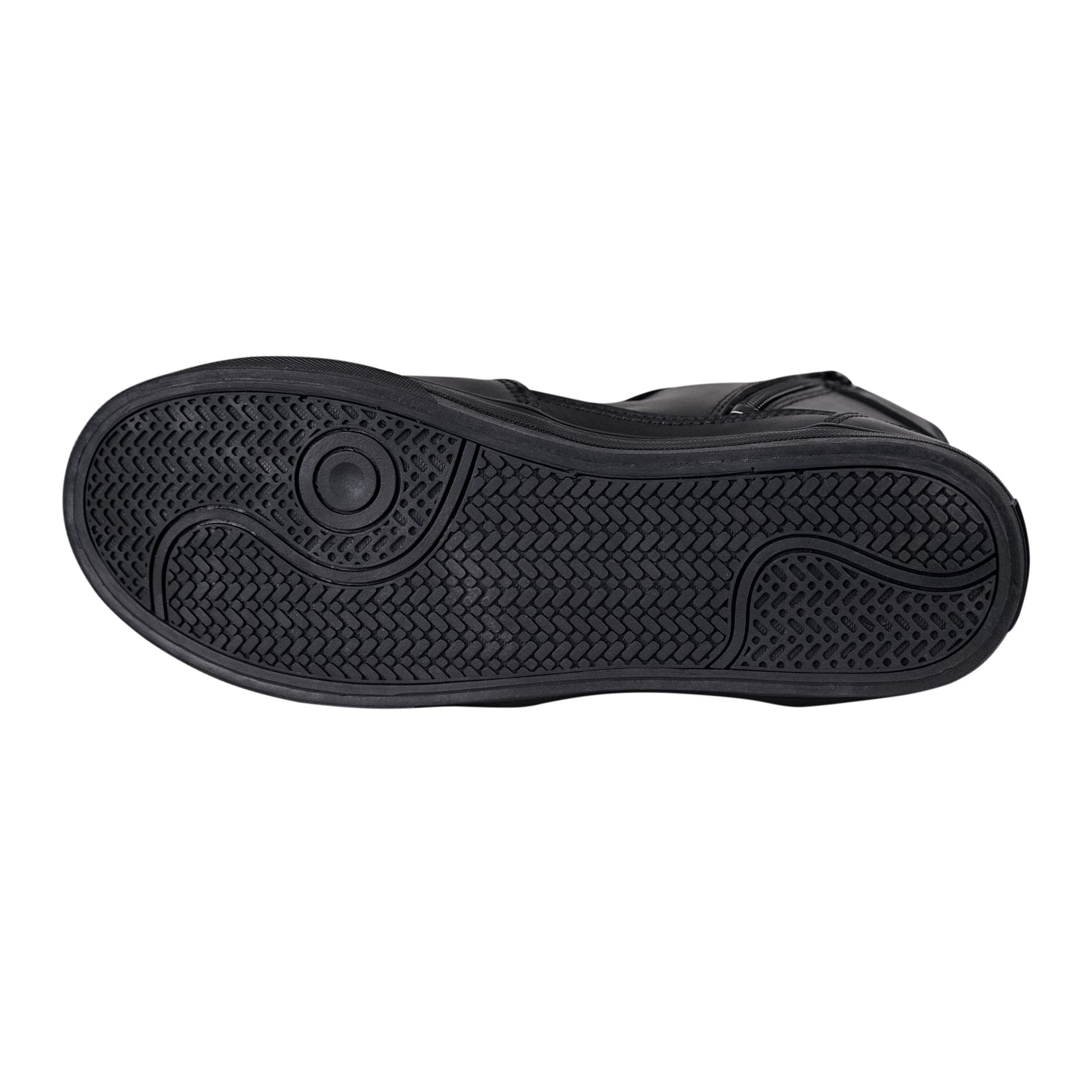 WCL Motorcycle Riding Leather Shoes - Black Sneaker