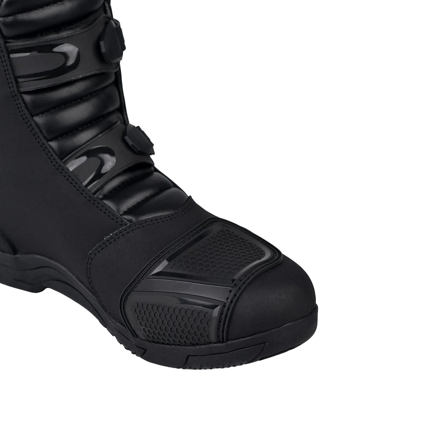 WCL Motorcycle Riding Leather Shoes - Motocross Boots WCL Helmet