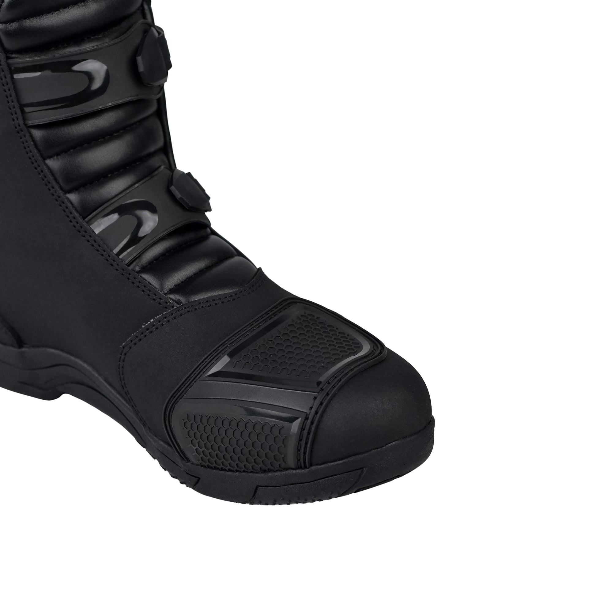 WCL Motorcycle Riding Leather Shoes - Motocross Boots WCL Helmet