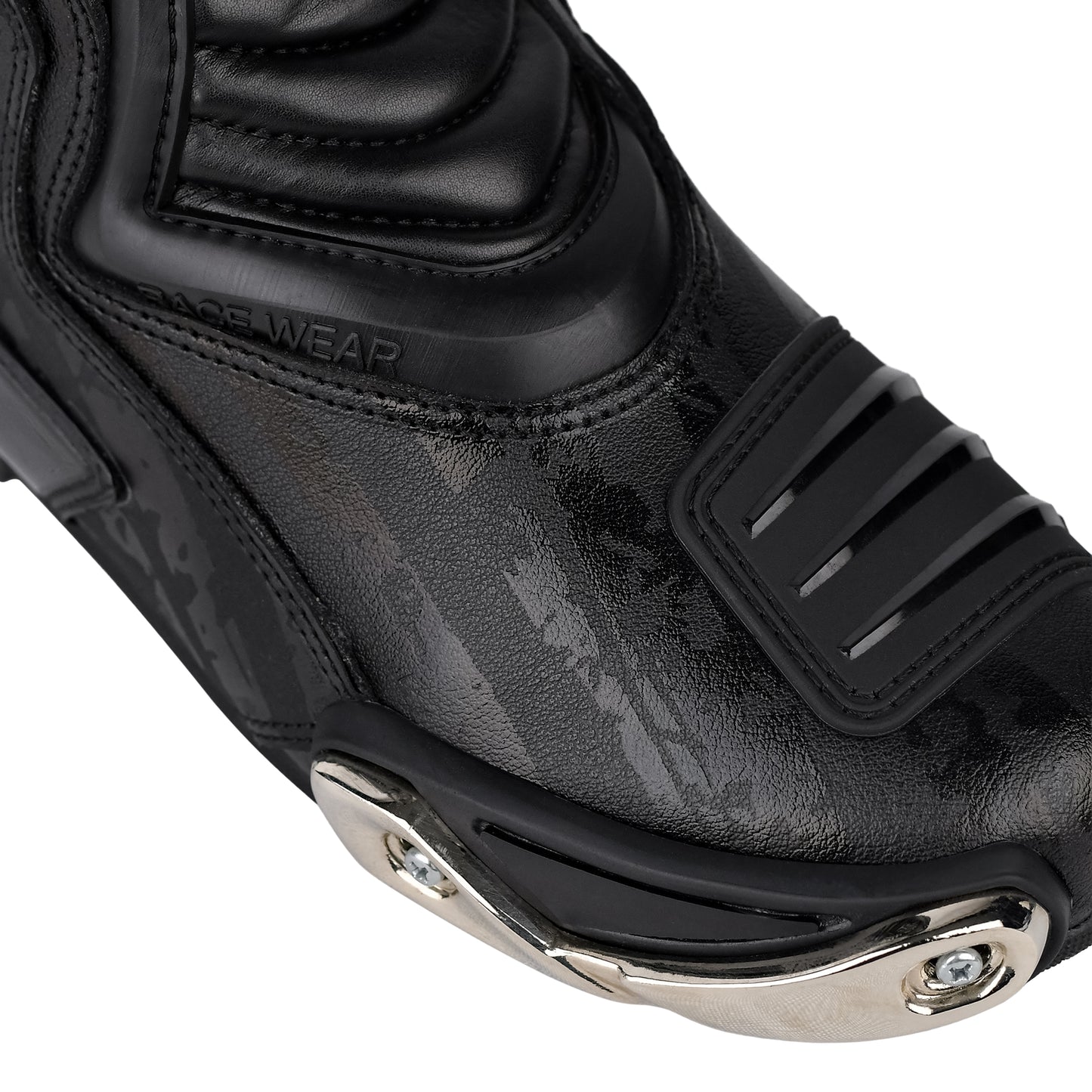 WCL Motorcycle Riding Leather Shoes - Racing Shoes