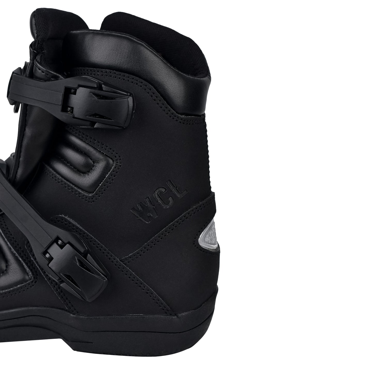 WCL Motorcycle Riding Leather Shoes - Motocross Boots WCL Helmet