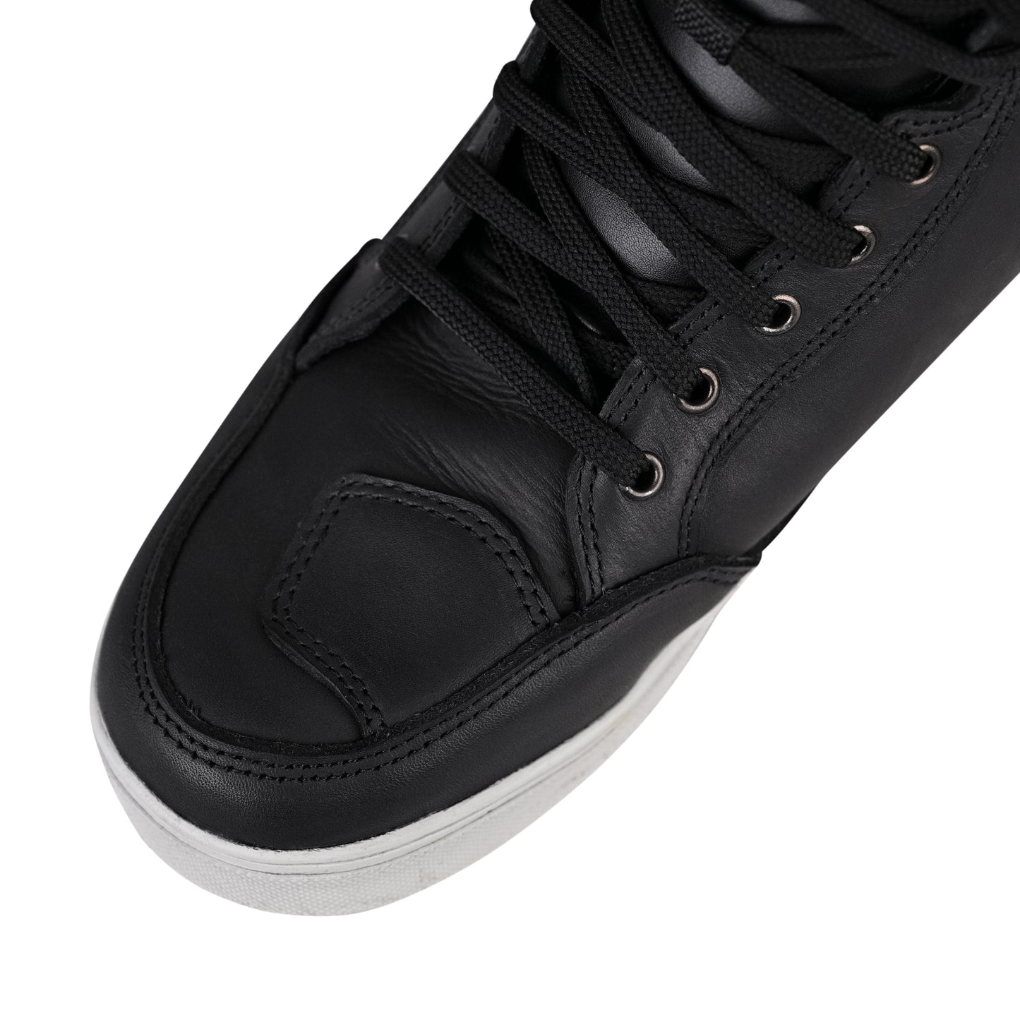 WCL Motorcycle Riding Leather Shoes - Buckle Snaps Shoes WCL Helmet