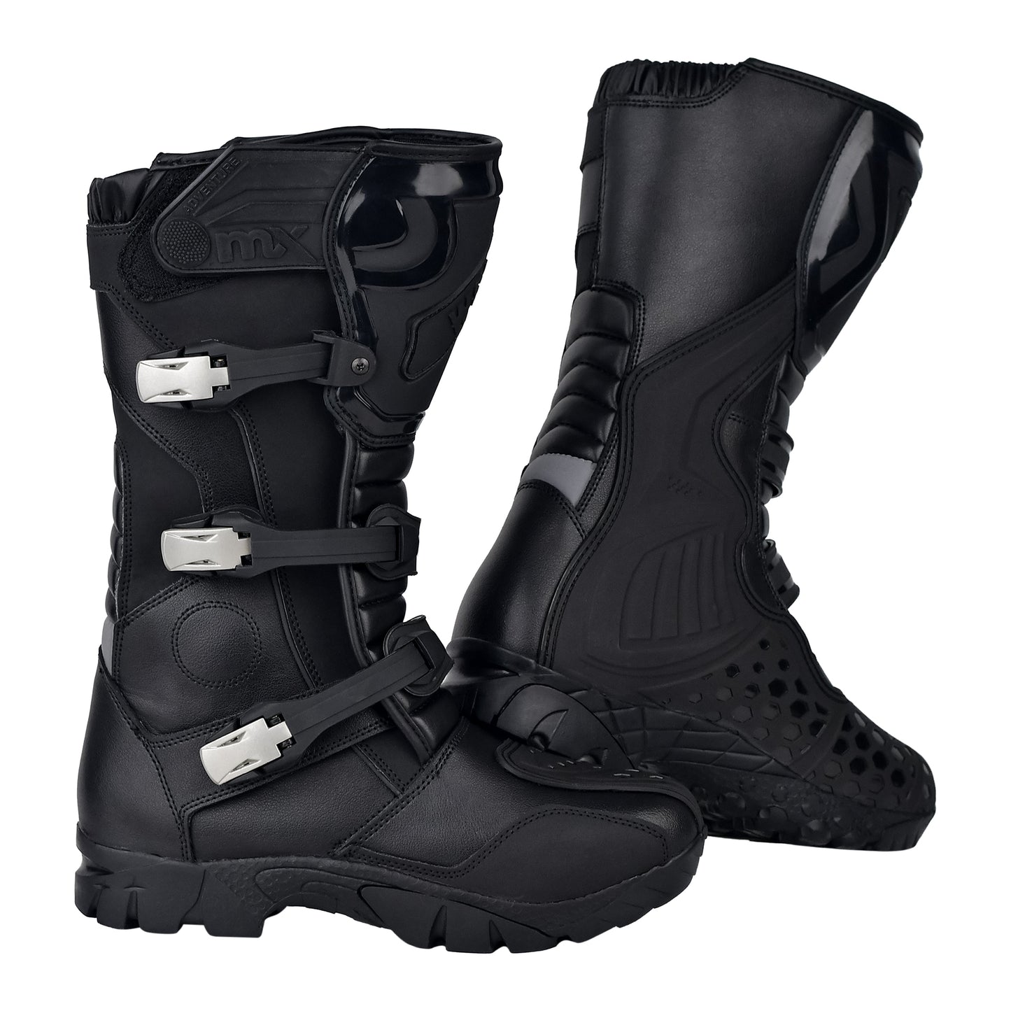 WCL Motorcycle Riding Leather Shoes - Racing Shoes WCL Helmet