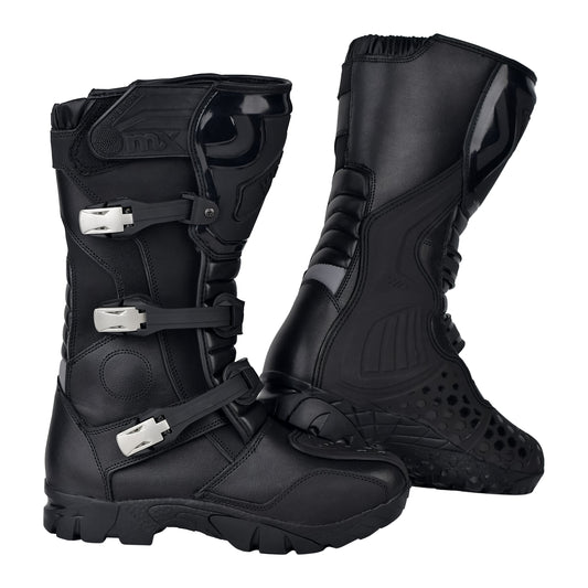 WCL Motorcycle Riding Leather Shoes - Racing Shoes WCL Helmet
