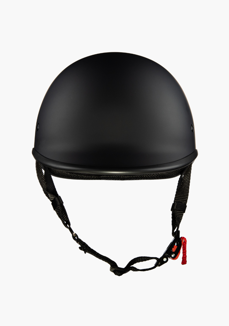 Polo Motorcycle Half Helmet Matte Black Polo Motorcycle Half Helmet Matte Black