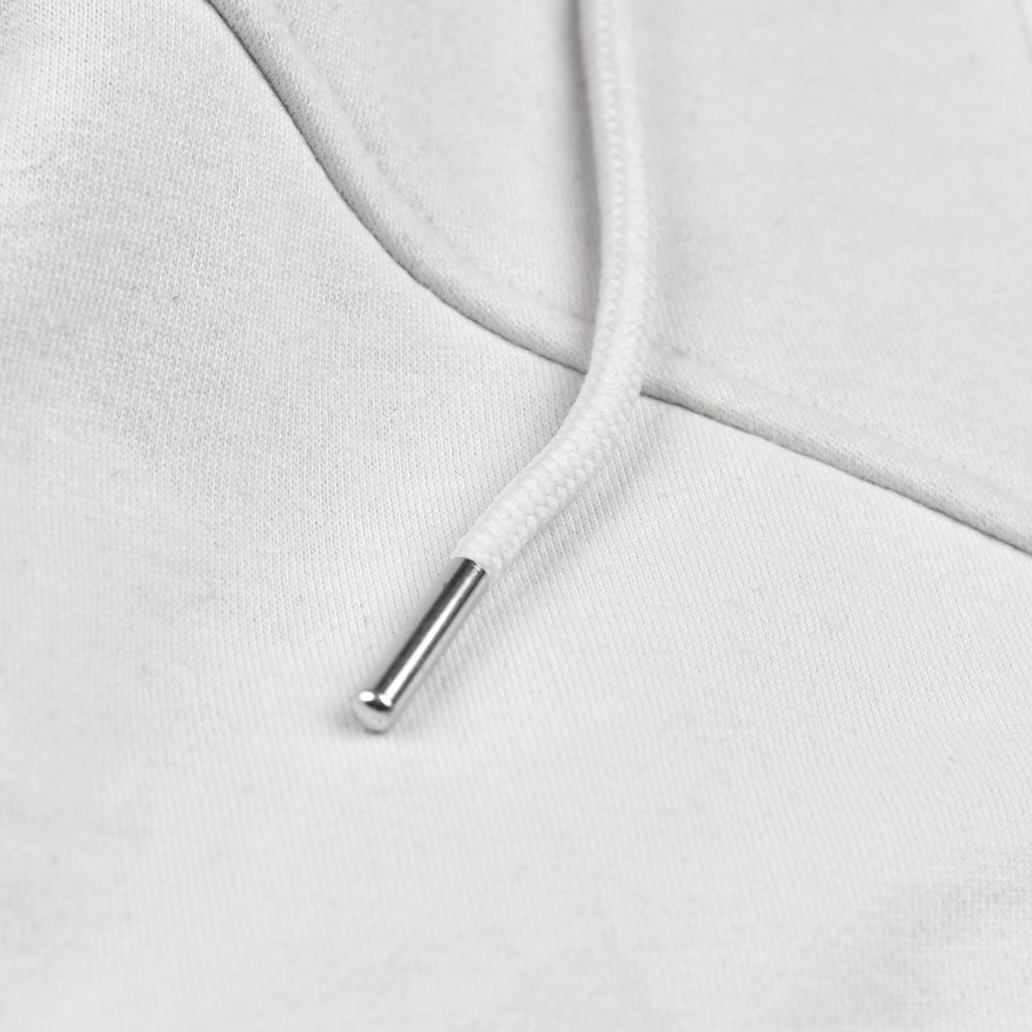 WCL Zippered Armoured Kevlar Lined Motorcycle Riding Hoodie w/t CE Level 1 Armor - White