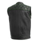 WCL Leather Club Vest w/t Green Lace WCL Helmet