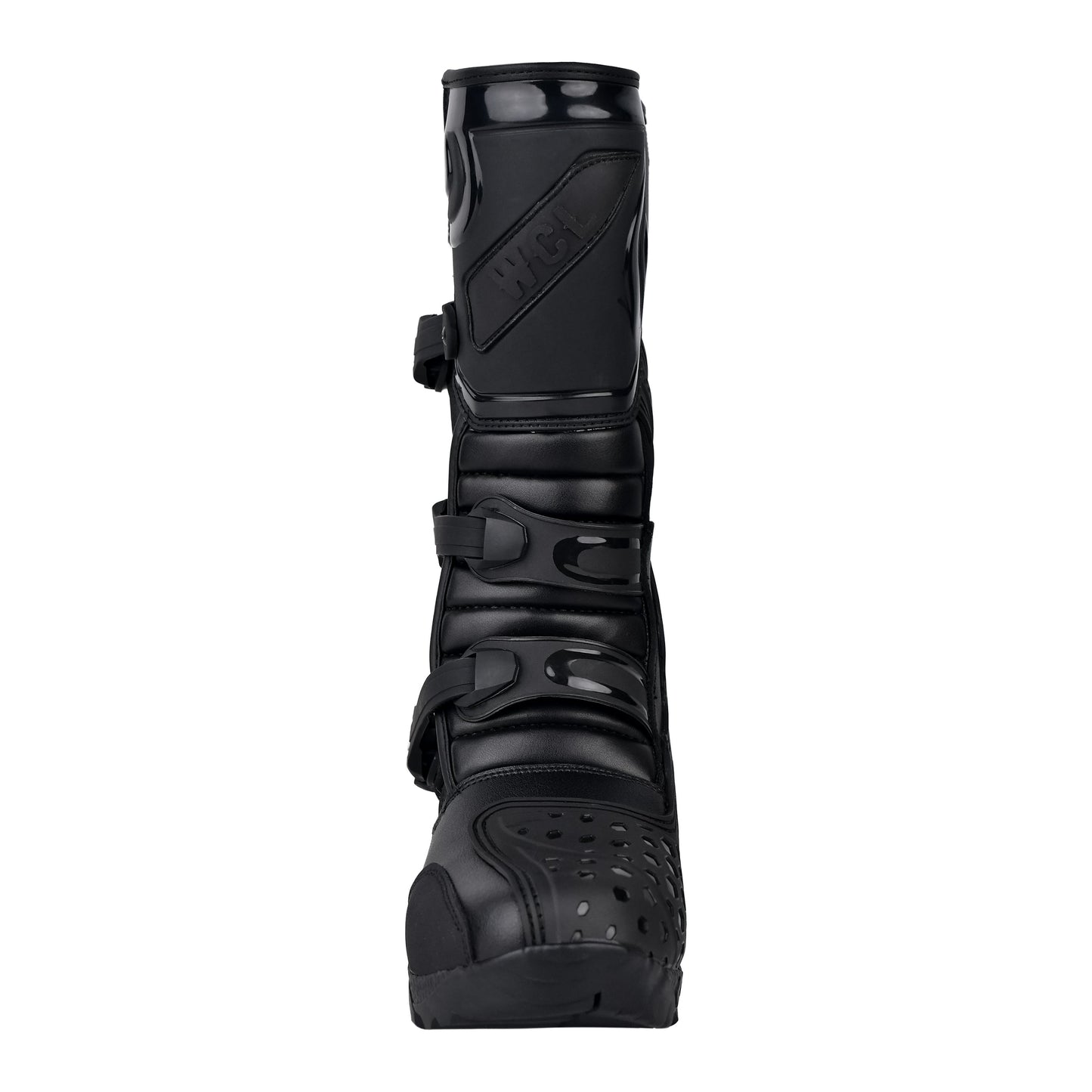 WCL Motorcycle Riding Leather Shoes - Racing Shoes WCL Helmet
