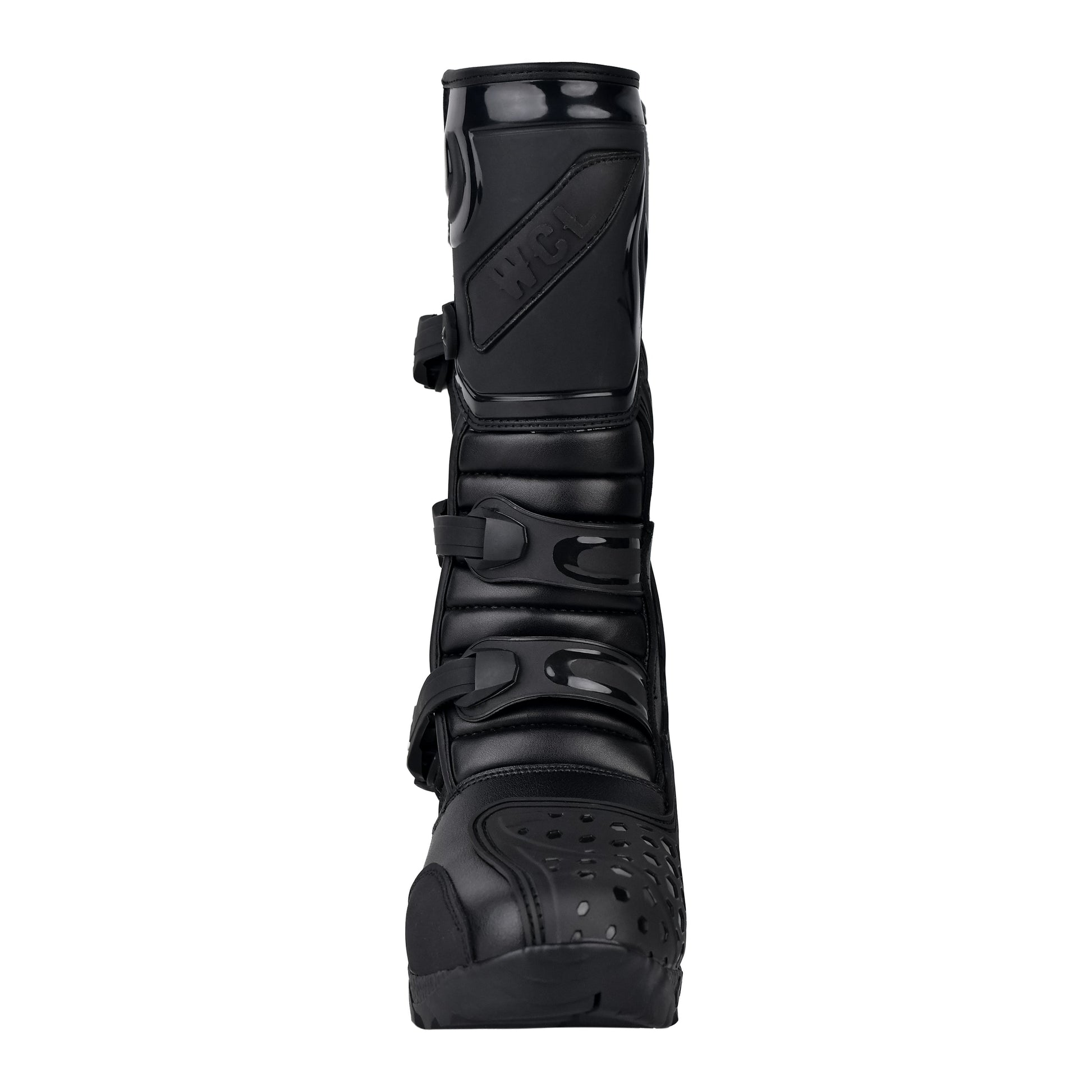 WCL Motorcycle Riding Leather Shoes - Racing Shoes WCL Helmet