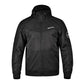 Softshell Cordura Armored Motorcycle Mesh Hoodie w/t CE Level 1 armor - Blue WCL Helmet