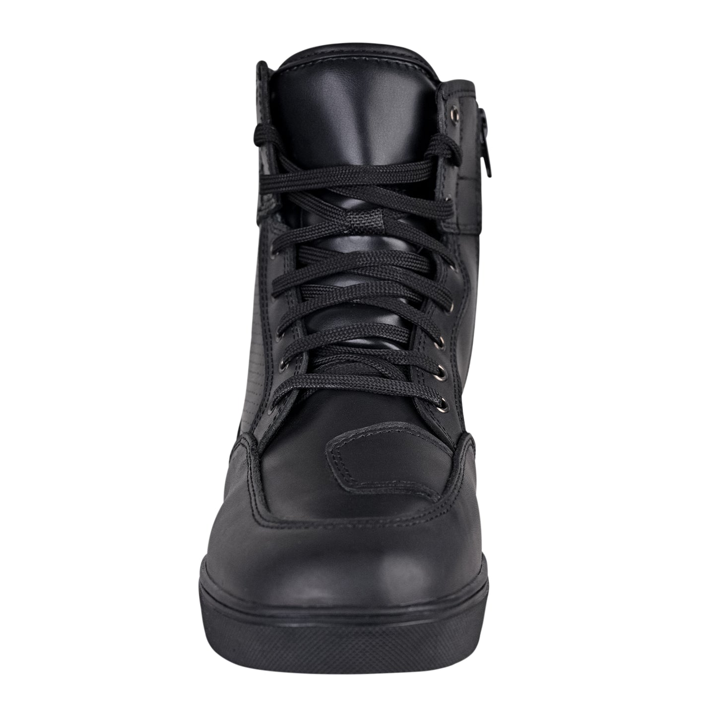 WCL Motorcycle Riding Leather Shoes - Black Sneaker