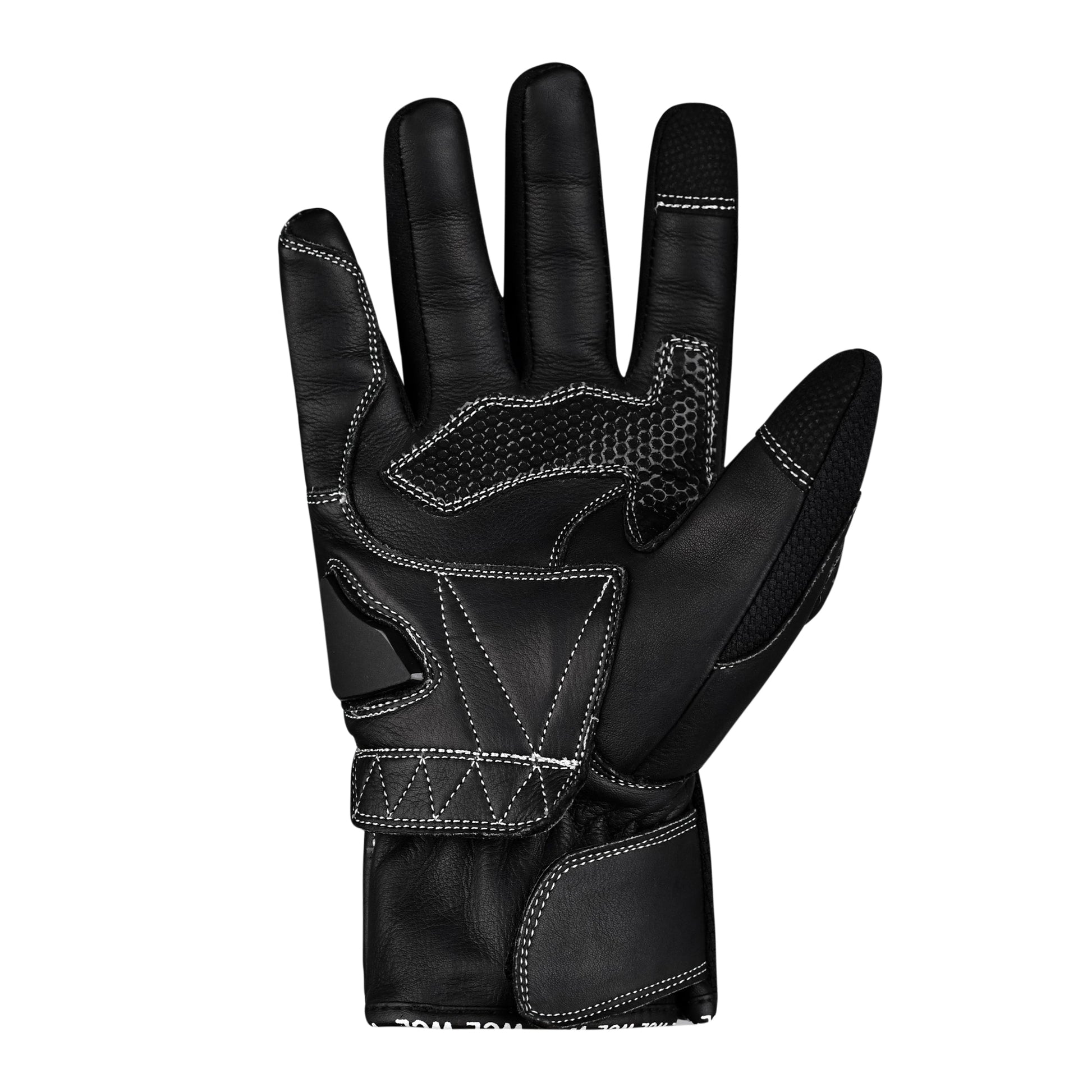 WCL Racing Hardknuckle Leather Gauntlet Gloves wclapparel