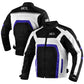 WCL Conqueror Armoured Motorcycle Textile Jacket - Blue