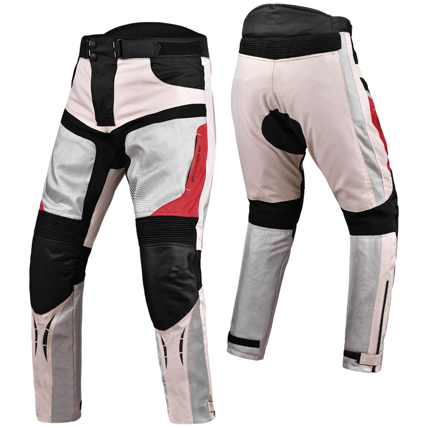 WCL Textile AIR Breathable Mesh Waterproof Pants - WHITE