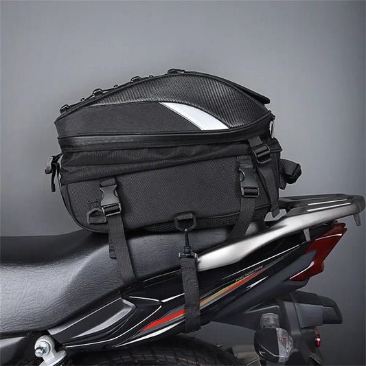 WCL Motorcycle Helmet Bag Waterproof Backpack Expandable Soft Shell Bag