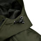 Softshell Cordura Armored Motorcycle Waterproof Hoodie w/t CE Level 1 armor - Black WCL Helmet