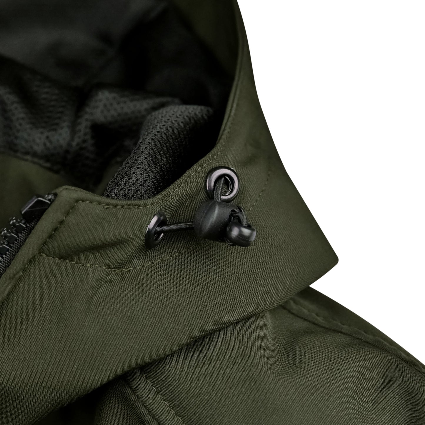 Softshell Cordura Armored Motorcycle Waterproof Hoodie w/t CE Level 1 armor - Black WCL Helmet