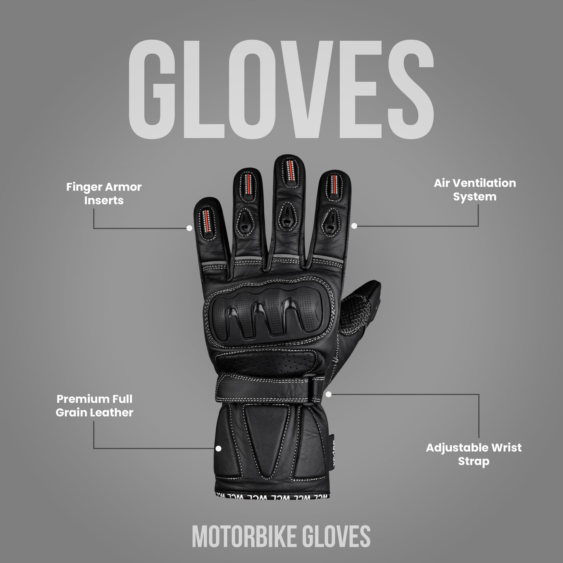 WCL Military Short Armored Gloves wclapparel