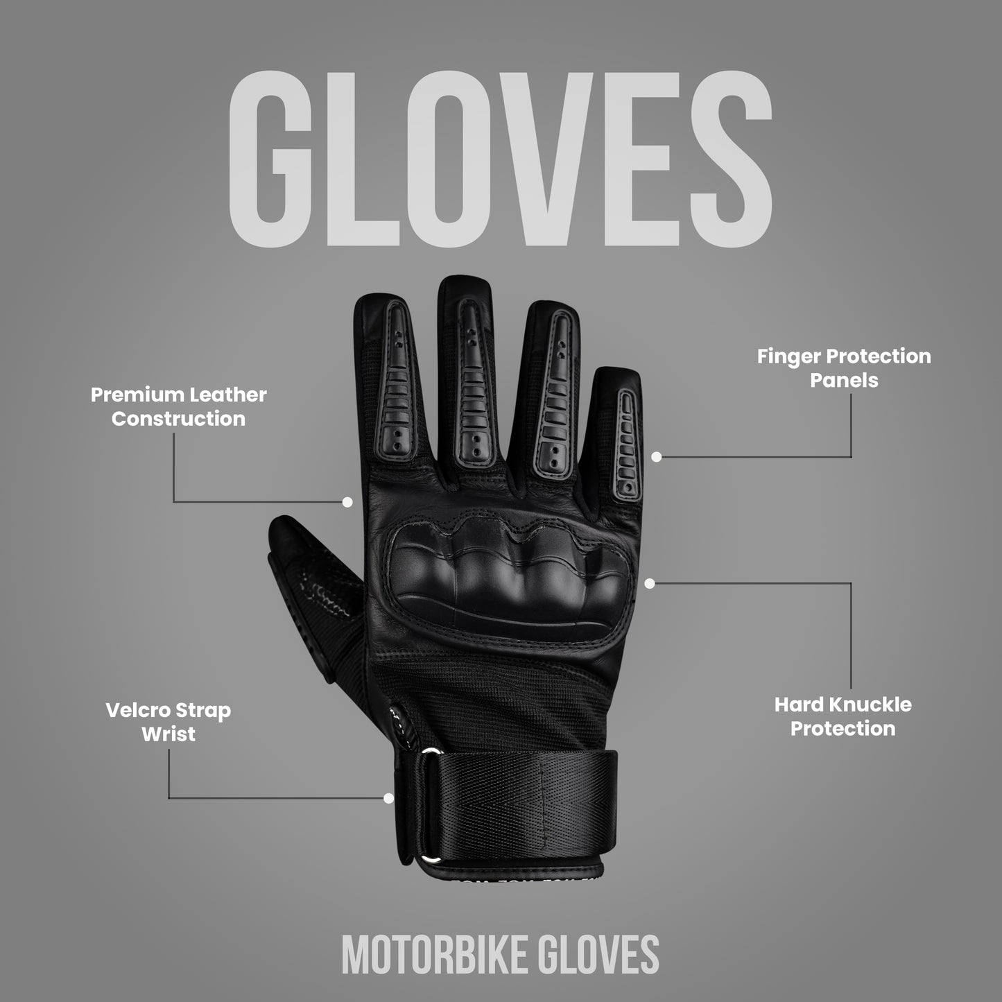 WCL Military Short Armored Gloves