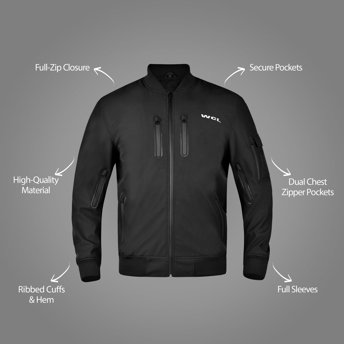 Softshell Cordura Armored Motorcycle Waterproof Jacket w/t CE Level 1 armor (Copy) WCL Helmet