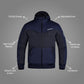Softshell Cordura Armored Motorcycle Mesh Hoodie w/t CE Level 1 armor - White WCL Helmet