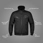 Softshell Cordura Armored Motorcycle Waterproof Bomber w/t CE Level 1 armor WCL Helmet