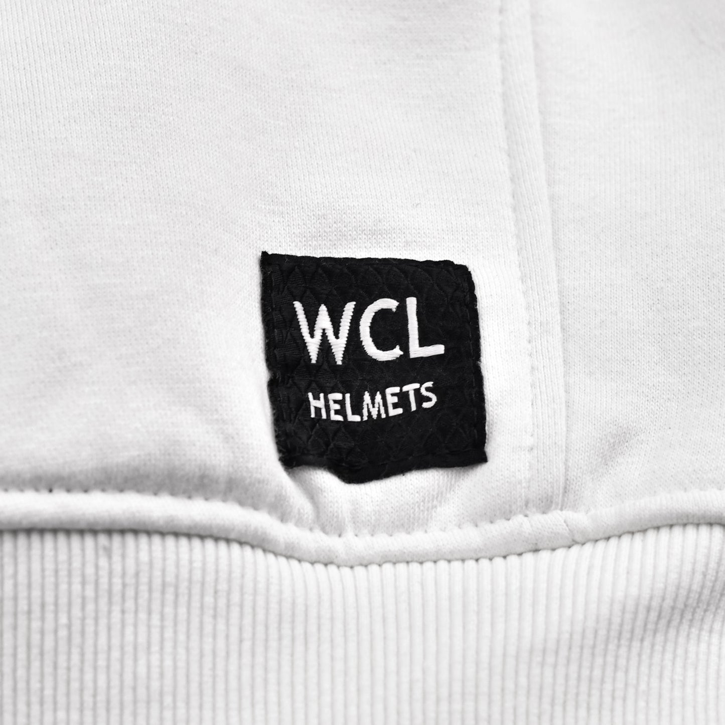 WCL Zippered Armoured Kevlar Lined Motorcycle Riding Hoodie w/t CE Level 1 Armor - White