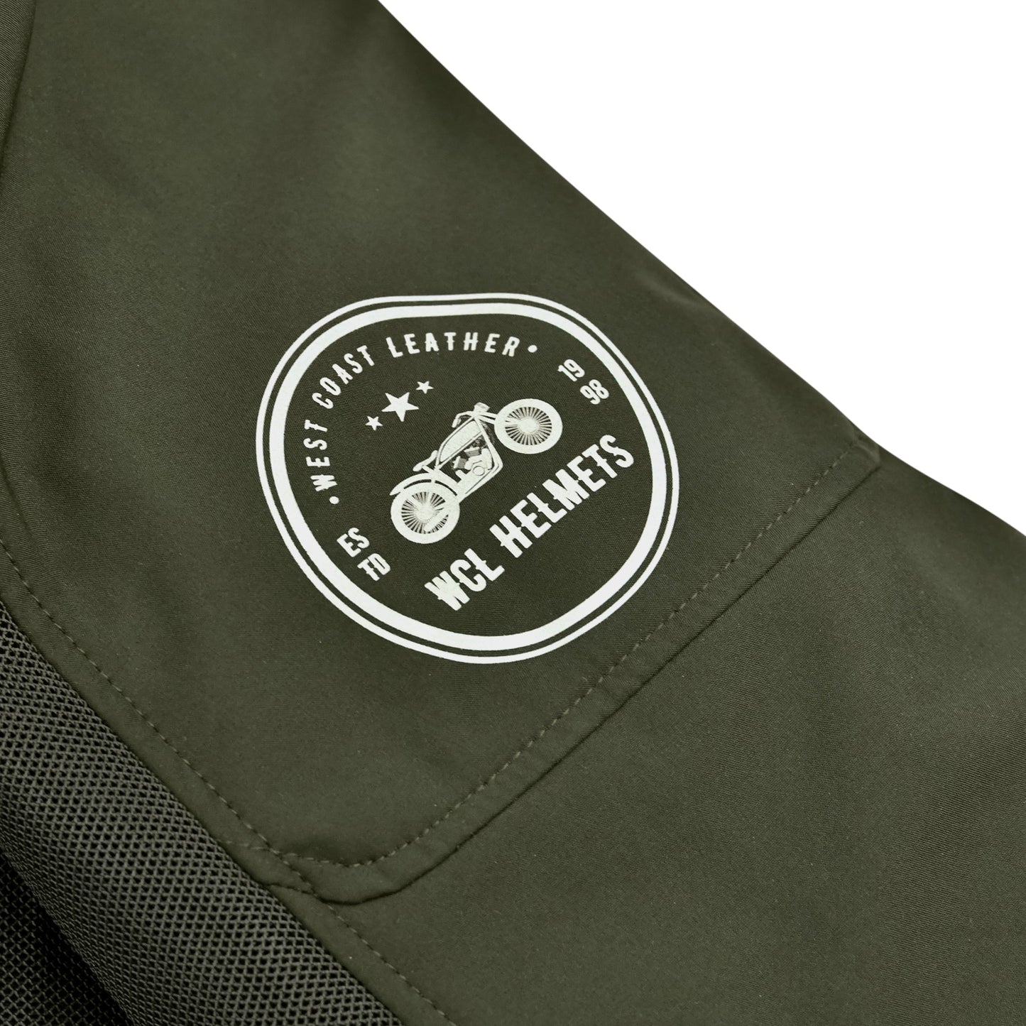 Softshell Cordura Armored Motorcycle Waterproof Hoodie w/t CE Level 1 armor - Black WCL Helmet