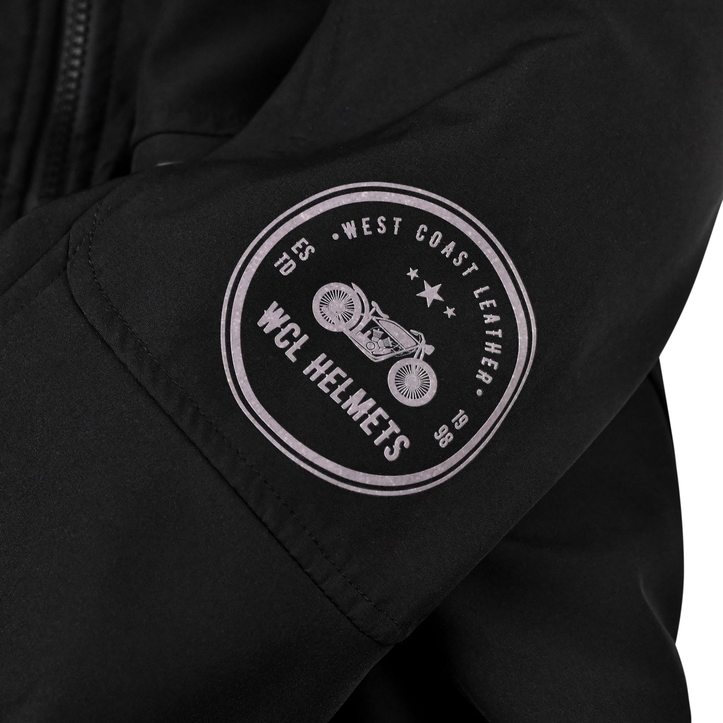 Softshell Cordura Armored Motorcycle Waterproof Bomber w/t CE Level 1 armor WCL Helmet