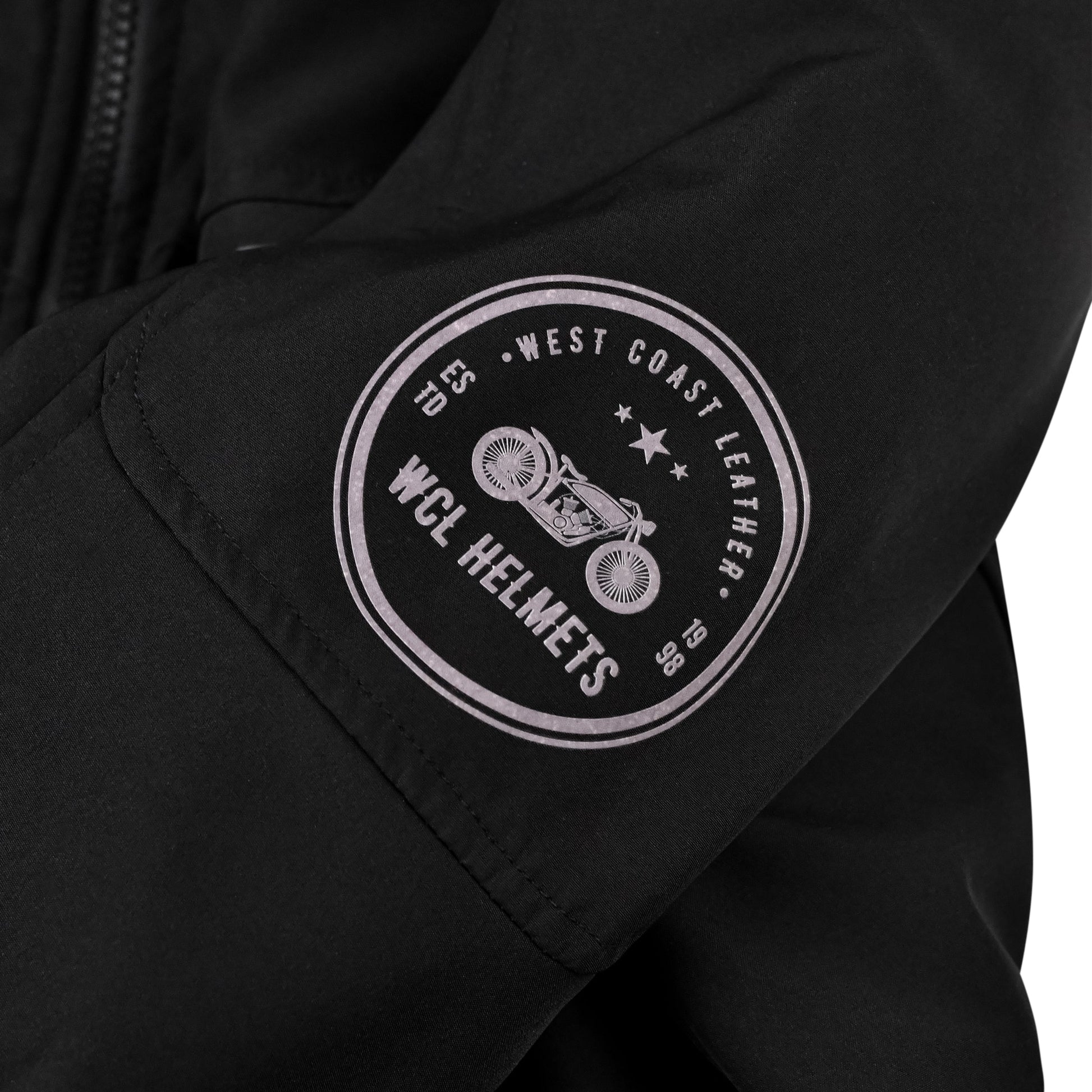 Softshell Cordura Armored Motorcycle Waterproof Bomber w/t CE Level 1 armor WCL Helmet