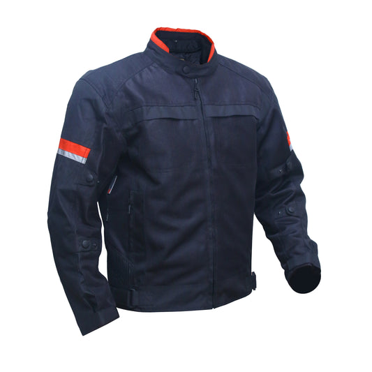 WCL Red Mesh Raider Air Collection Armoured Jacket wclapparel