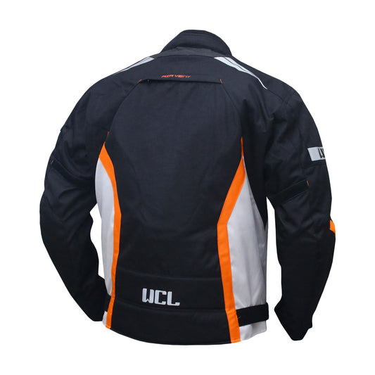 WCL Invader Armoured Textile Jacket - Orange wclapparel
