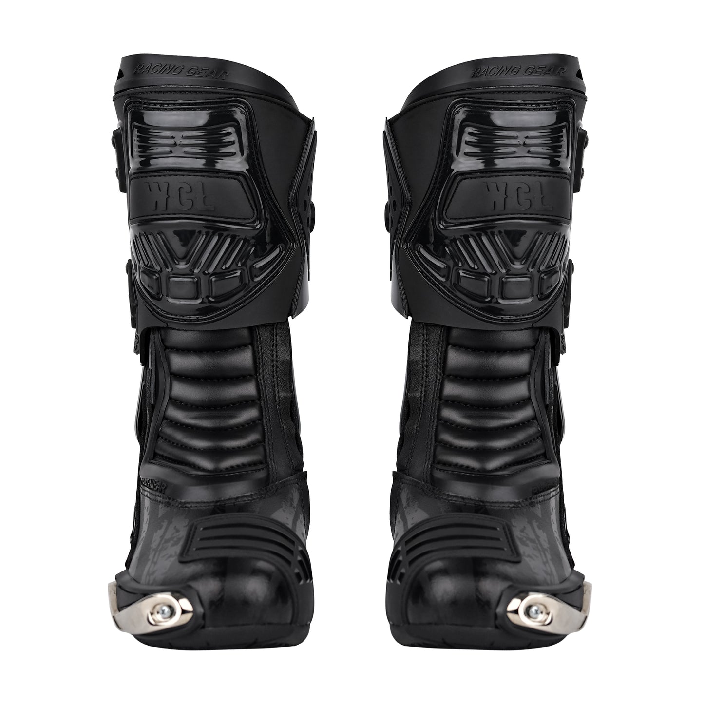 WCL Motorcycle Riding Leather Shoes - Racing Shoes