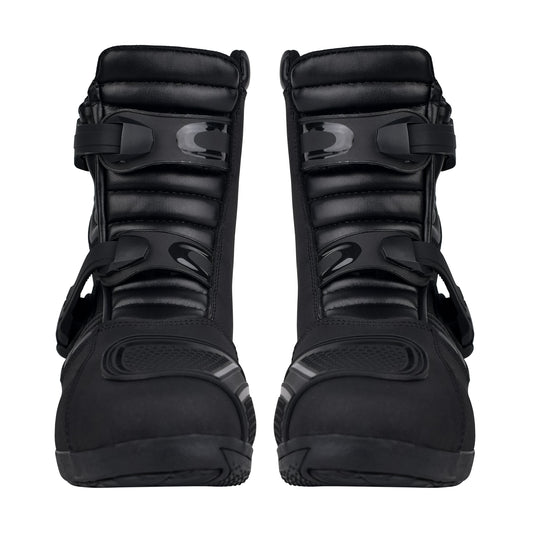 WCL Motorcycle Riding Leather Shoes - Motocross Boots WCL Helmet