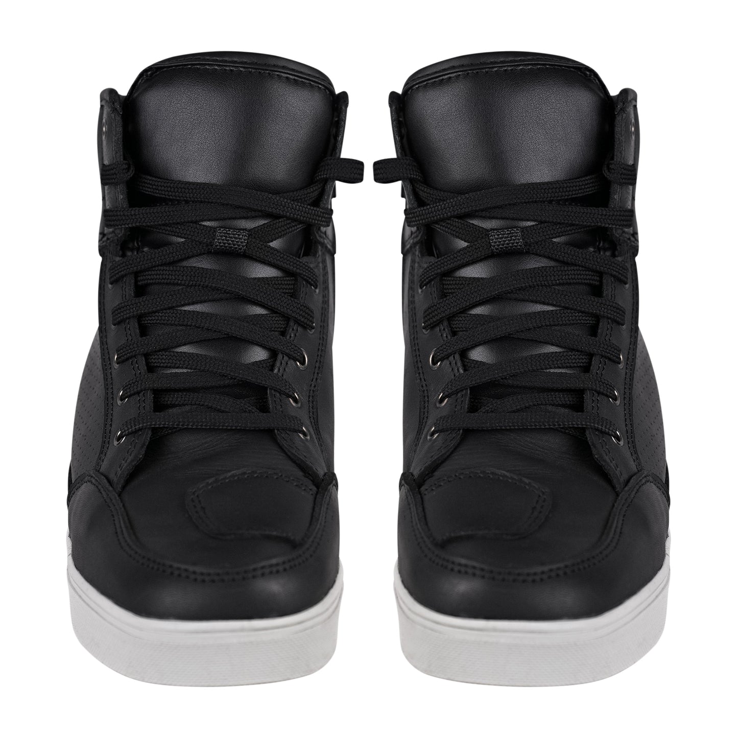 WCL Motorcycle Riding Leather Shoes - Buckle Snaps Shoes WCL Helmet