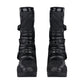 WCL Motorcycle Riding Leather Shoes - Racing Shoes WCL Helmet