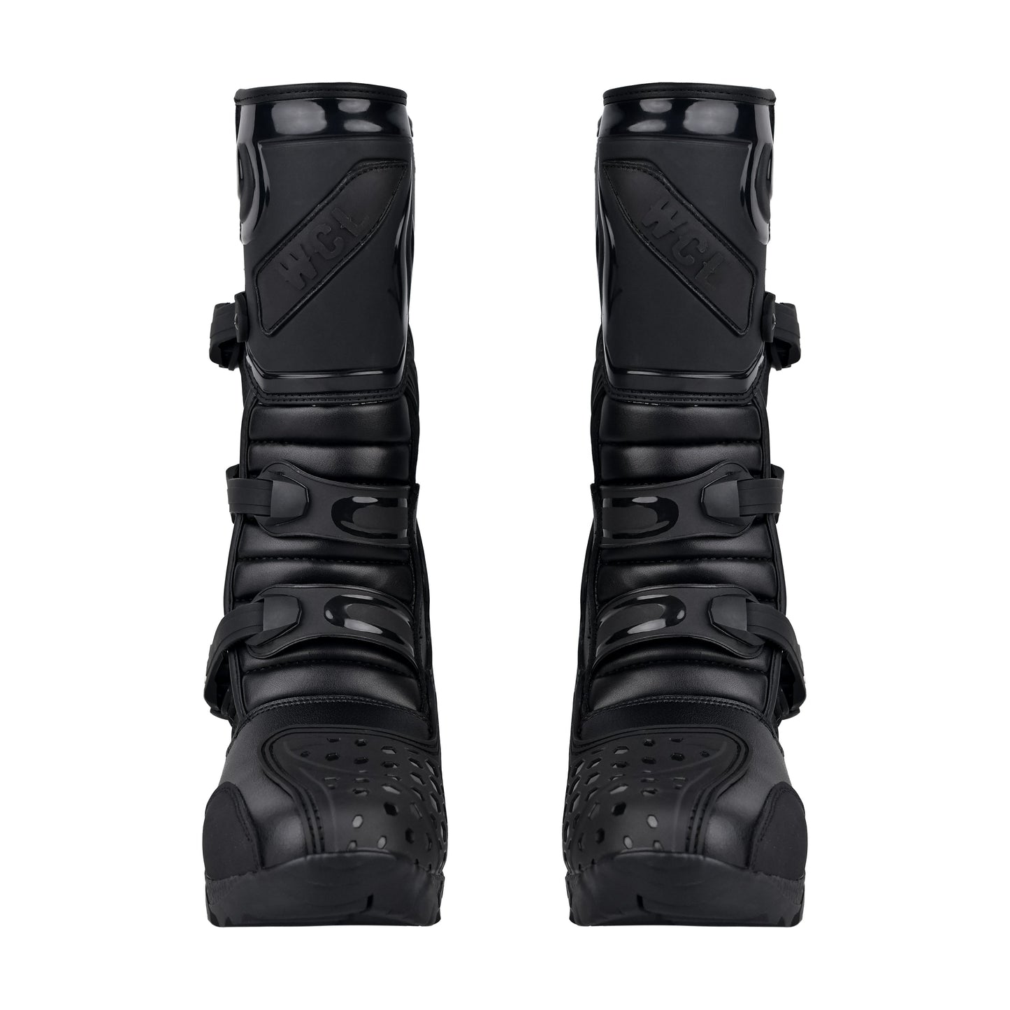 WCL Motorcycle Riding Leather Shoes - Racing Shoes WCL Helmet