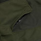 Softshell Cordura Armored Motorcycle Waterproof Hoodie w/t CE Level 1 armor - Black WCL Helmet