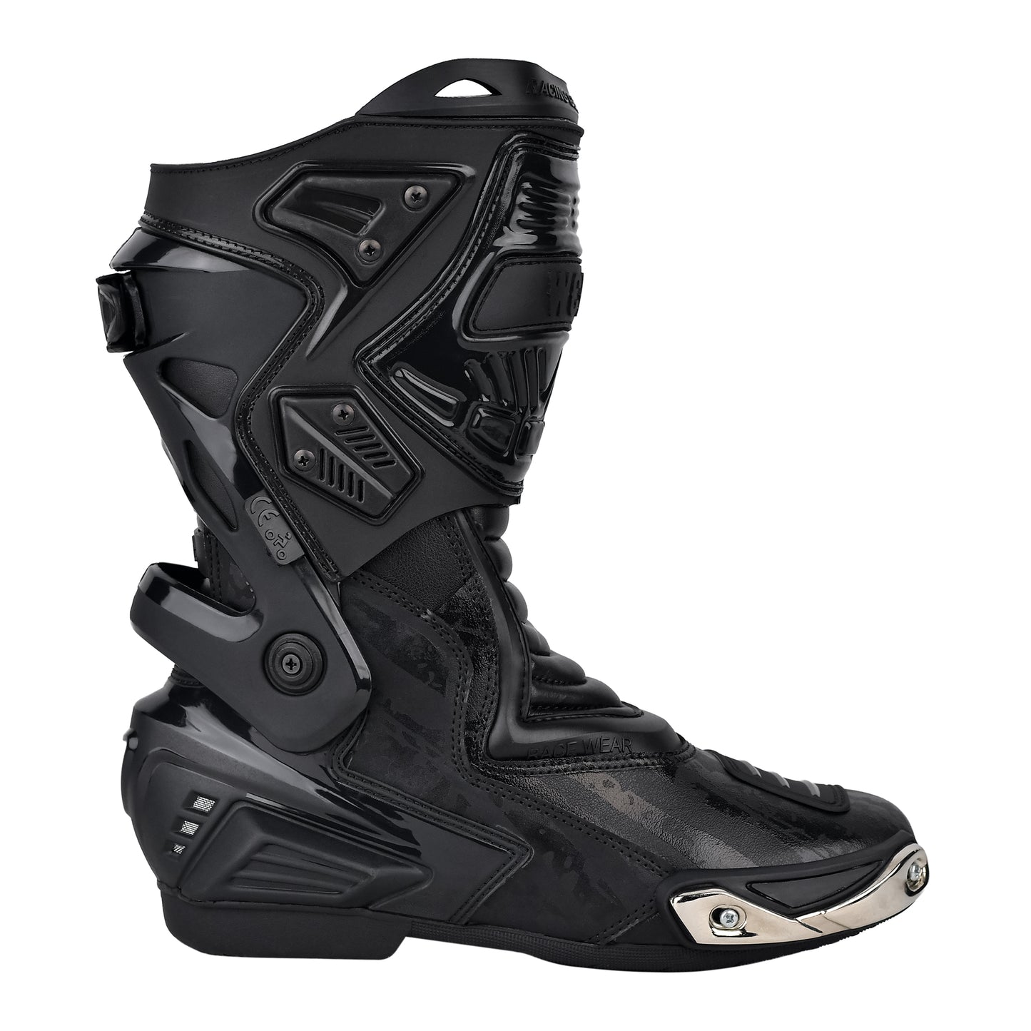 WCL Motorcycle Riding Leather Shoes - Racing Shoes