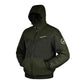 Softshell Cordura Armored Motorcycle Waterproof Hoodie w/t CE Level 1 armor - Black WCL Helmet