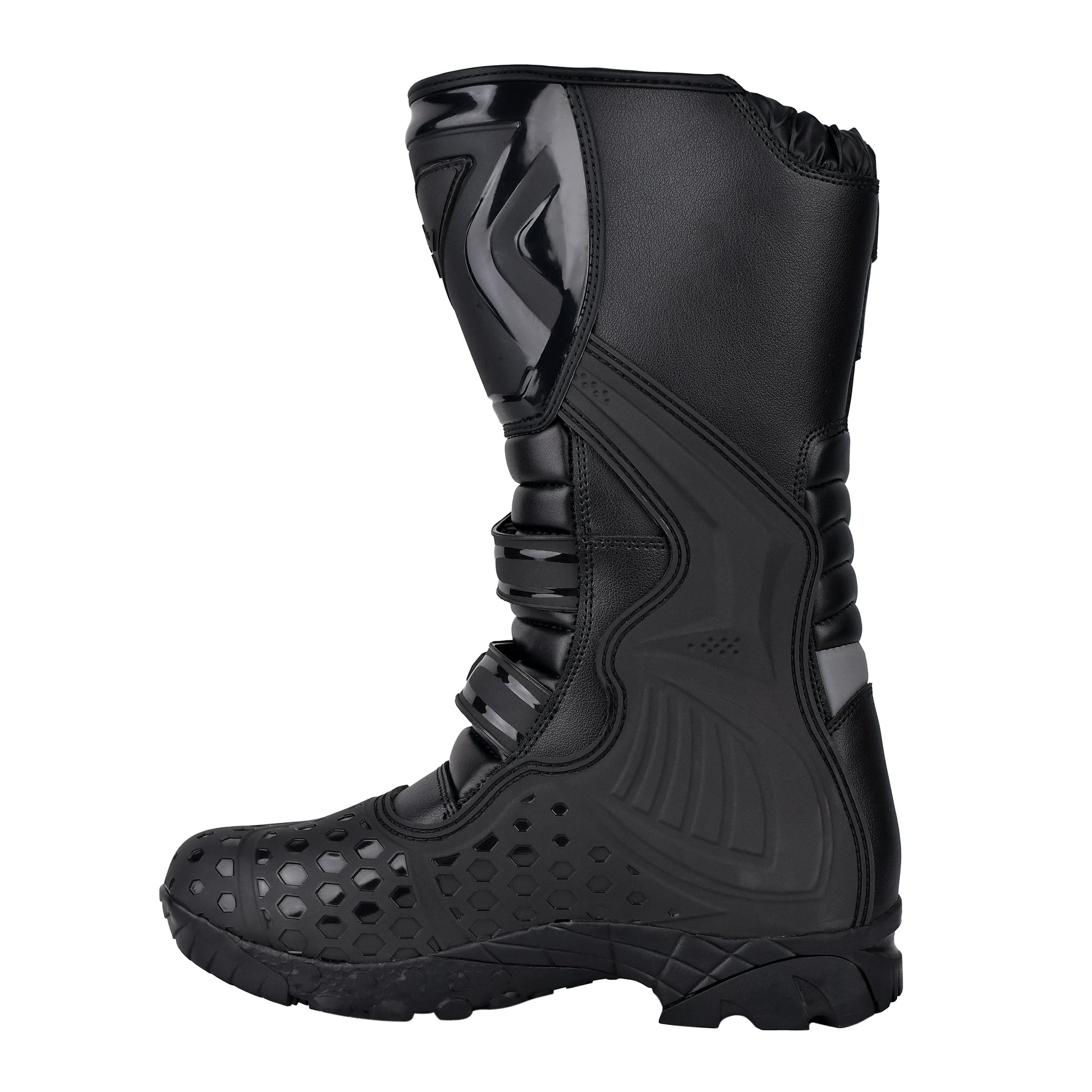 WCL Motorcycle Riding Leather Shoes - Racing Shoes WCL Helmet