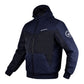 Softshell Cordura Armored Motorcycle Mesh Hoodie w/t CE Level 1 armor - White WCL Helmet