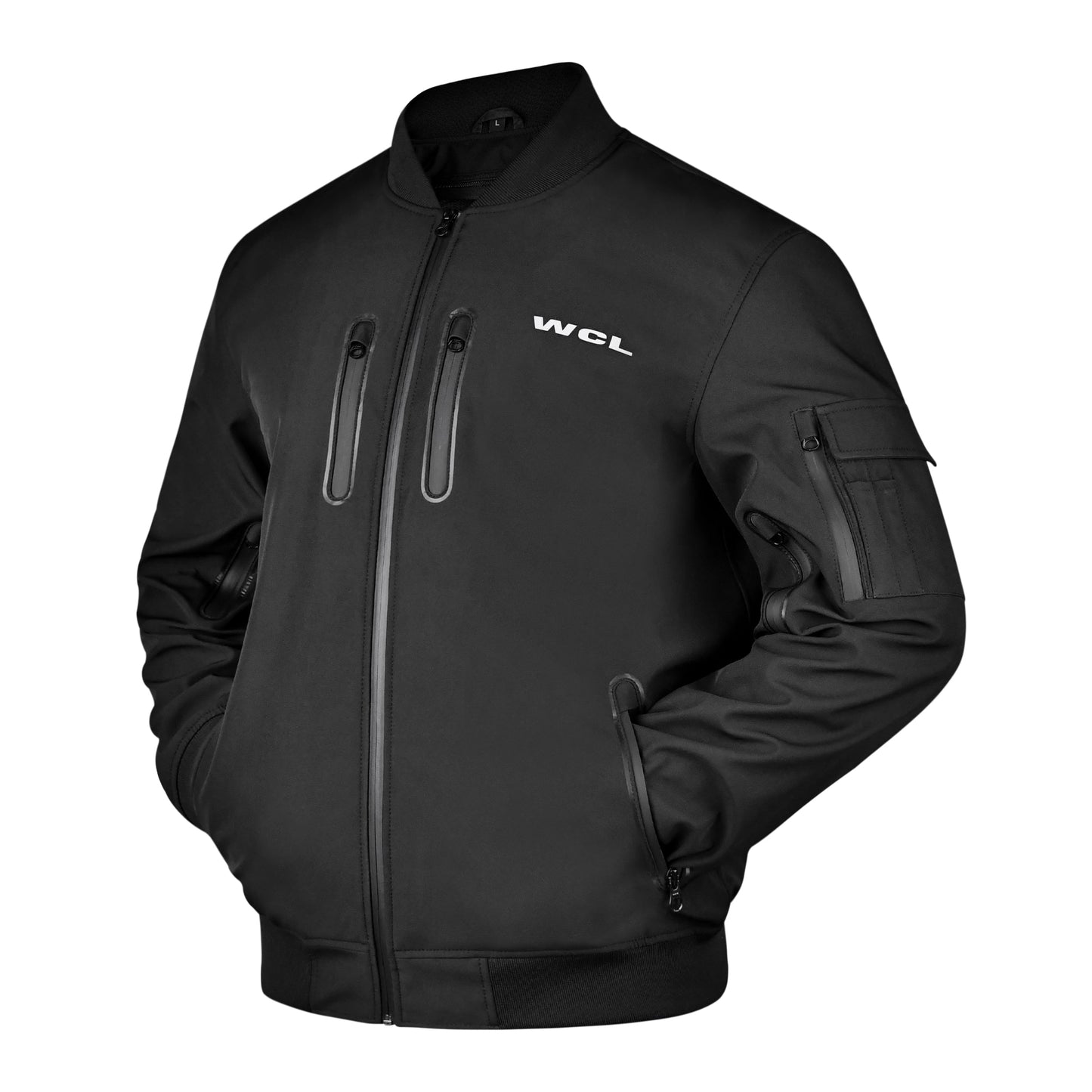 Softshell Cordura Armored Motorcycle Waterproof Jacket w/t CE Level 1 armor (Copy) WCL Helmet